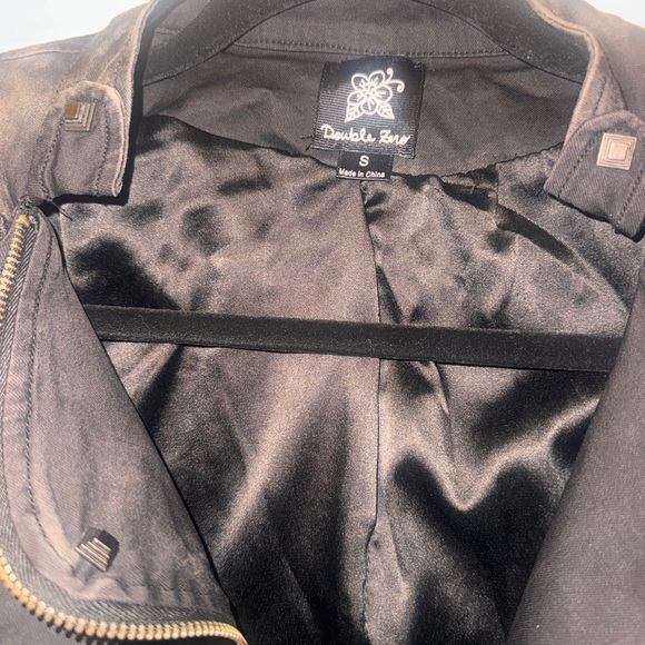 Double Zero Black Studded Leather Jacket - Picture 3 of 5